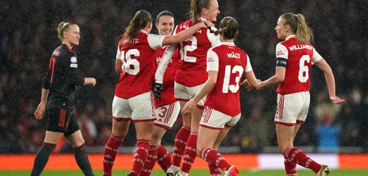 Champions League der Frauen: FC Bayern München scheitert im Viertelfinale an Arsenal