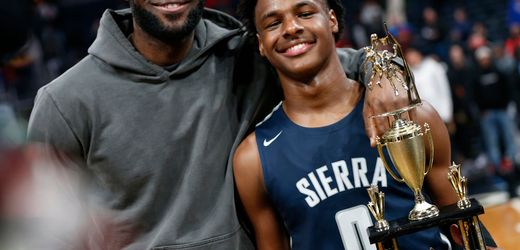 NBA: LeBron James und Bronny James könnten als erstes Vater-Sohn-Duo gemeinsam auflaufen