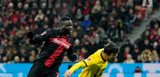 Topspiel in der Fußball-Bundesliga: Victor Boniface rettet Leverkusen gegen Dortmund einen Punkt