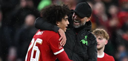 FC Liverpool und Jürgen Klopp im FA Cup: Teenager-Tore bringen die Reds ins Viertelfinale