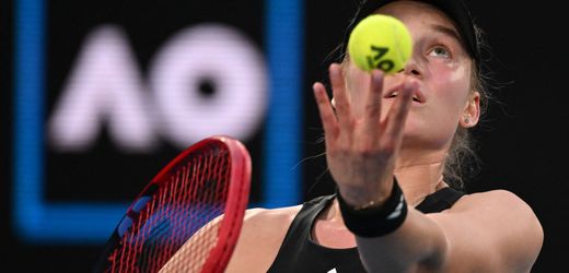 Australian Open: Elena Rybakina im Finale - Die gewaltige Gefühlsspielerin