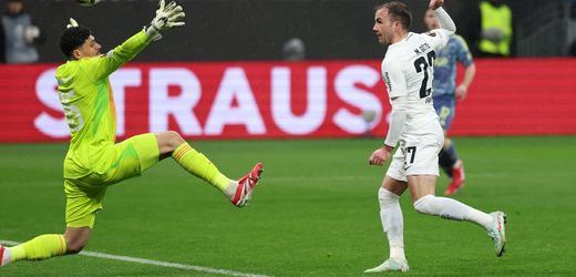 Europa League: Eintracht Frankfurt zieht dank Götze ins Viertelfinale ein