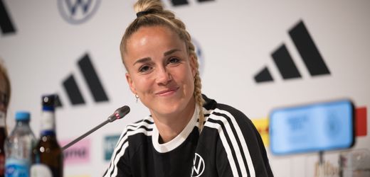 Fußball-EM in der Schweiz: DFB-Kapitänin Gwinn trägt Regenbogenbinde