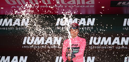 Giro d'Italia: Primoz Roglič übernimmt nach dem Zeitfahren die Führung im Gesamtklassement