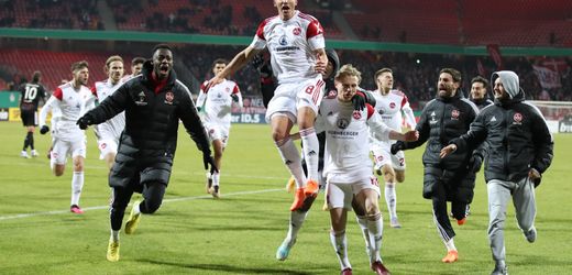 DFB-Pokal: 1. FC Nürnberg nach Sieg gegen Fortuna Düsseldorf im Viertelfinale