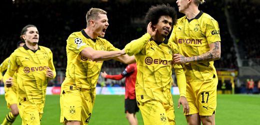 Champions League: Borussia Dortmund schlägt die AC Mailand und steht im Achtelfinale
