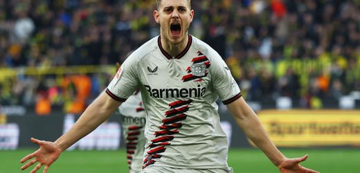 Bundesliga: Stanišić rettet Leverkusens Ungeschlagen-Serie in der siebten Minute der Nachspielzeit