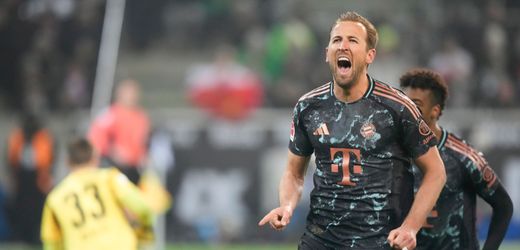 Bundesliga: FC Bayern überlegen - Harry Kane trifft per Strafstoß zum Sieg in Gladbach