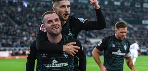 Fußball-Bundesliga: Borussia Mönchengladbach verschenkt Sieg gegen Werder Bremen