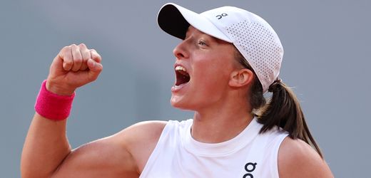 French Open: Iga Świątek siegt im Halbfinale gegen Beatriz Haddad Maia