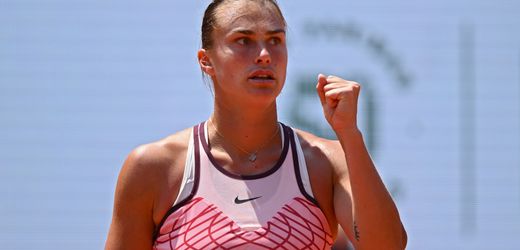French Open: Belarussin Aryna Sabalenka distanziert sich von Ukraine-Krieg