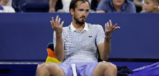 US Open: Daniil Medwedew muss mehr als 40.000 Dollar für Ausraster zahlen
