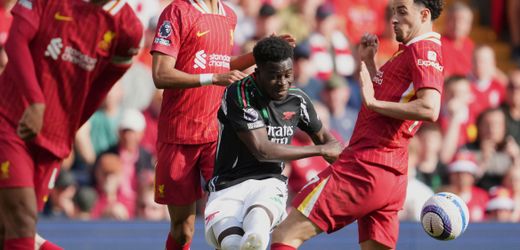 Premier League: FC Arsenal holt 0:2 beim FC Liverpool auf