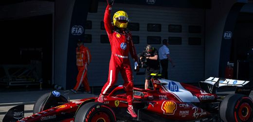 Formel 1 in China: Lewis Hamilton rast auf Sprint-Pole, Max Verstappen Zweiter