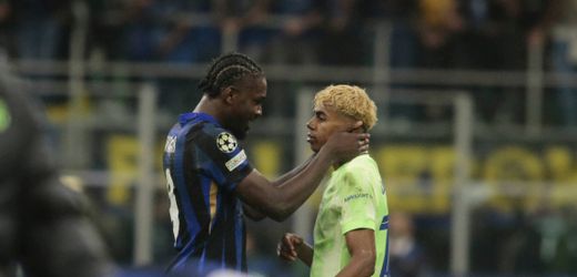 Inter Mailand und der FC Barcelona in der Champions League: Als Marcus Thuram Lamine Yamal tröstete