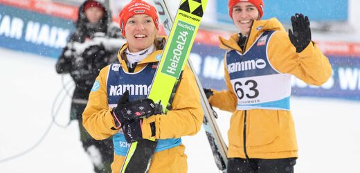 Skispringen: Katharina Schmid gewinnt in Lillehammer vor Selina Freitag