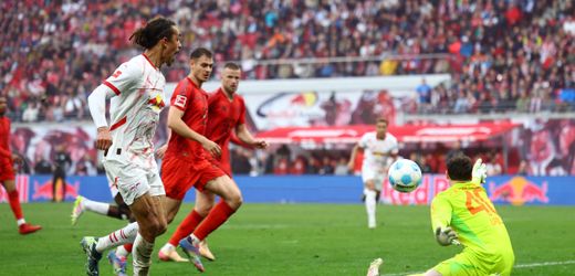 Fußball-Bundesliga: FC Bayern München nach 3:3 in Leipzig noch nicht Meister – Yussuf Poulsen trifft spät für RB