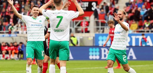 2. Fußball-Bundesliga: Wehen Wiesbaden verspielt im Abstiegskampf Sieg gegen Greuther Fürth