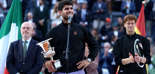 Tennis-Masters in Rom: Carlos Alcaraz gewinnt Finale gegen Jannik Sinner