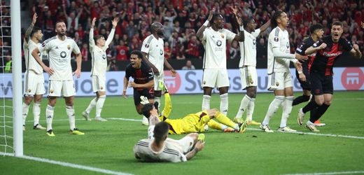 Europa League: AS Rom mit zwei Elfmeter-Toren – Bayer Leverkusen trotzdem im Finale