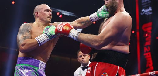 Boxen: Oleksandr Usyk besiegt Tyson Fury erneut und bleibt Weltmeister im Schwergewicht