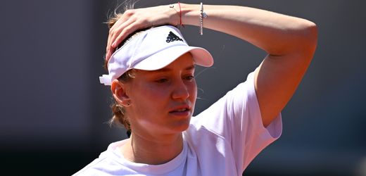 French Open: Wimbledon-Siegerin Jelena Rybakina muss krank passen