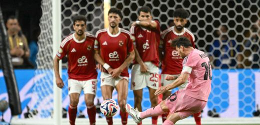 Klub-WM: Auftakt in den USA endet mit torlosem Remis und Messi-Lattenschuss