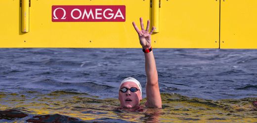 Freiwasser-Schwimm-WM in Singapur: Florian Wellbrock gewinnt viertes Gold