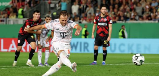 DFB-Pokal: Bayern München rettet sich in der Nachspielzeit bei Wehen Wiesbaden in die nächste Runde