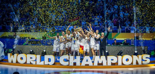 Basketball-WM: So feiern die Weltmeister in Frankfurt