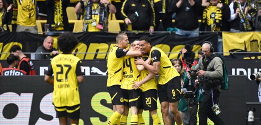 Fußball-Bundesliga: Borussia Dortmund und Eintracht Frankfurt qualifizieren sich für die Champions League