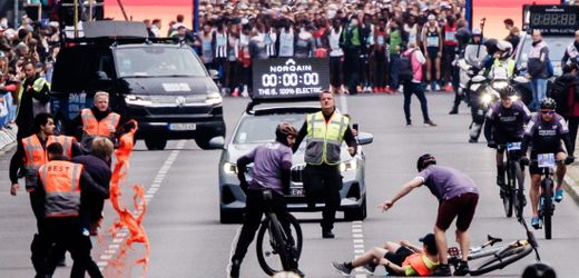 Berlin-Marathon: Weltrekord und ein verhinderter Störversuch der Letzten Generation