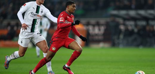 Bundesliga: Borussia Mönchengladbach ohne Chance gegen Leverkusens Konterfußball