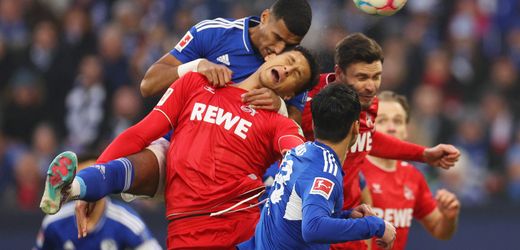 Fußball-Bundesliga: Schalke 04 mit Remis gegen 1. FC Köln