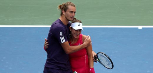 US Open: Alexander Zverev und Belinda Bencic scheitern im neuen Mixed-Wettbewerb