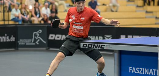 Tischtennis: Dang Qiu nach Sieg über Benedikt Duda deutscher Meister – zuvor gemeinsam Doppel-Gold
