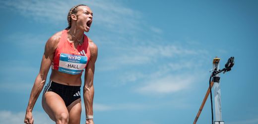 Leichtathletik: Anna Hall begeistert mit dem zweitbesten Siebenkampf der Geschichte