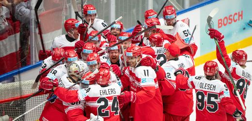 Eishockey-WM 2025: Dänemark sorgt gegen Kanada für eine Sensation