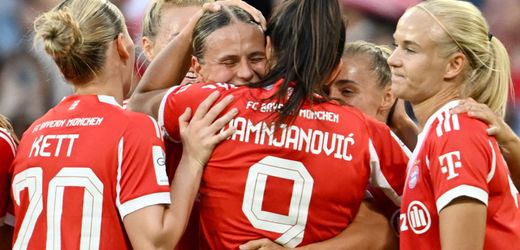 Bundesliga der Frauen: Bayern München gewinnen zum Auftakt gegen Leverkusen