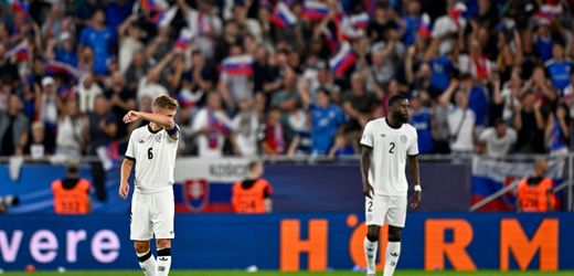 WM-Qualifikation: Deutschland unterliegt der Slowakei überraschend klar