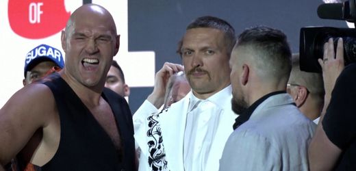 Boxen: Tyson Fury und Oleksandr Usyk kämpfen um vier WM-Gürtel in Saudi-Arabien