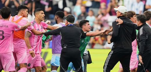 League Cup: Miami verliert das Spiel, Luis Suárez die Beherrschung