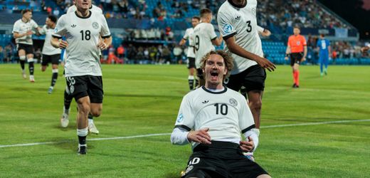 Fußball: Deutsche U21 feiert EM-Auftaktsieg gegen Slowenien