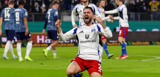 2. Fußball-Bundesliga: Hamburger SV verspielt 2:0-Führung gegen Schalke 04