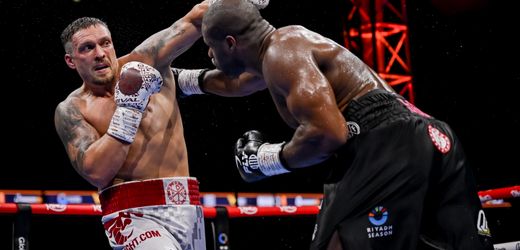 Boxen: Alexander Usyk holt sich gegen Daniel Dubois per Knockout Gürtel Nummer vier