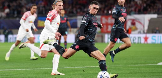 Champions League: RB Leipzig unterliegt Manchester City
