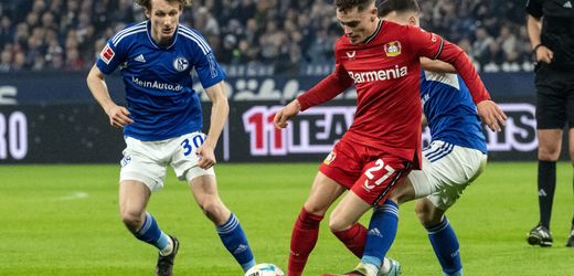 Fußball-Bundesliga: Schalke 04 unterliegt Bayer Leverkusen, Mainz 05 schlägt RB Leipzig